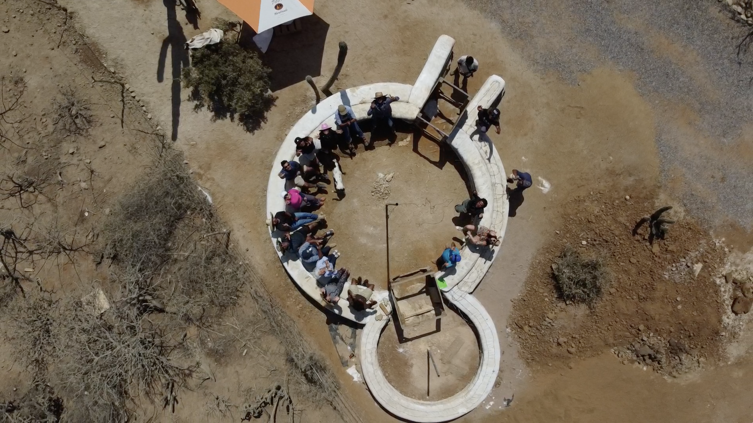 Construcción colectiva de tierra